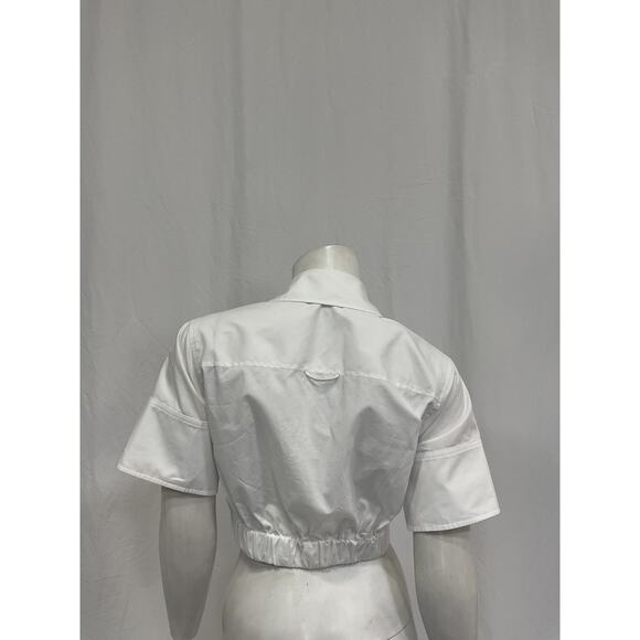 Simkhai 'Sabrina' White Cotton Top Size XS - Picture 3 of 5